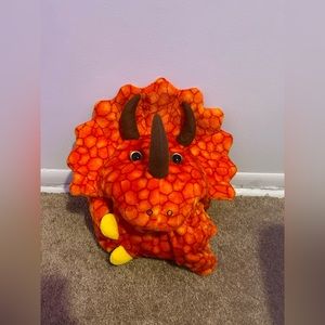 triceratops, onesie adult size small (unisex)